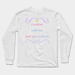 Once Upon a Dream Embroidery Long Sleeve T-Shirt